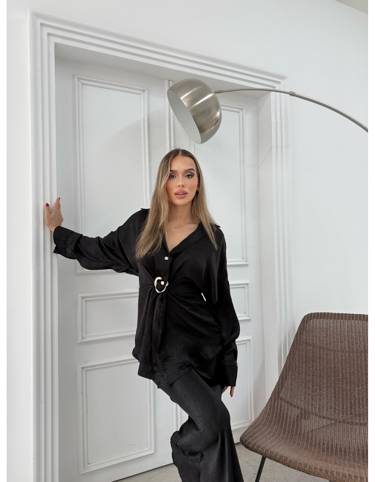 892 - Etekli Saten Takım