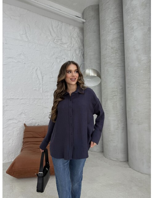 761 - Pamuklu Krinkıl Gömlek