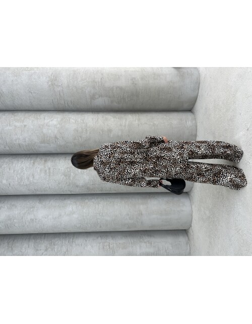 836 - Desenli Saten Takım