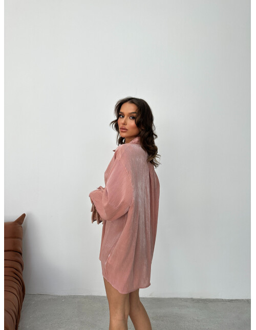 857 - Parlak Krinkıl Gömlek