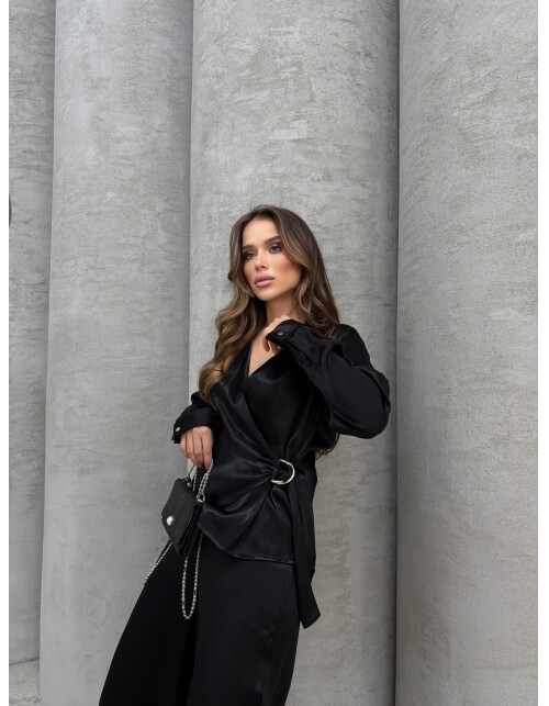 866 - Düz Saten Takım