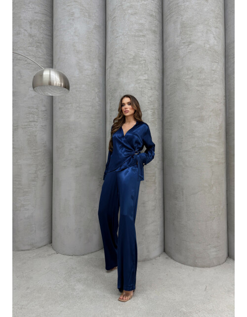 866 - Düz Saten Takım