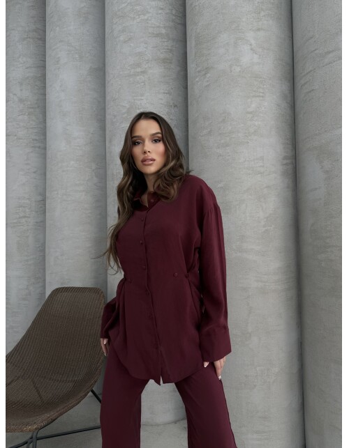 871 - Yandan Düğmeli Tensel Takım