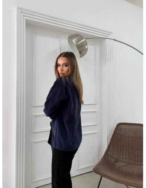 887 - Bağlamalı Tensel Gömlek