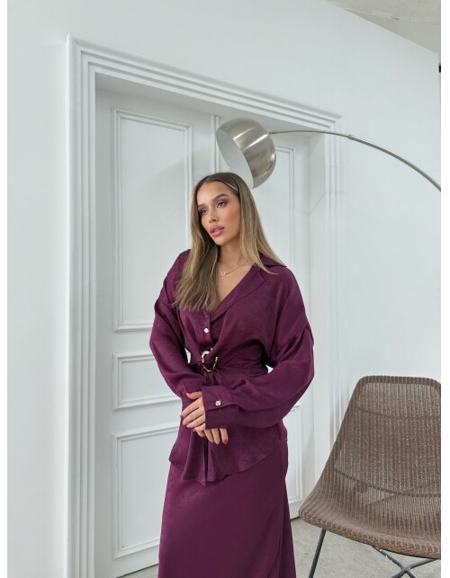 892 - Etekli Saten Takım